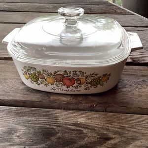 Corningware Spice of Life Vintage covered casserole - 2 liter